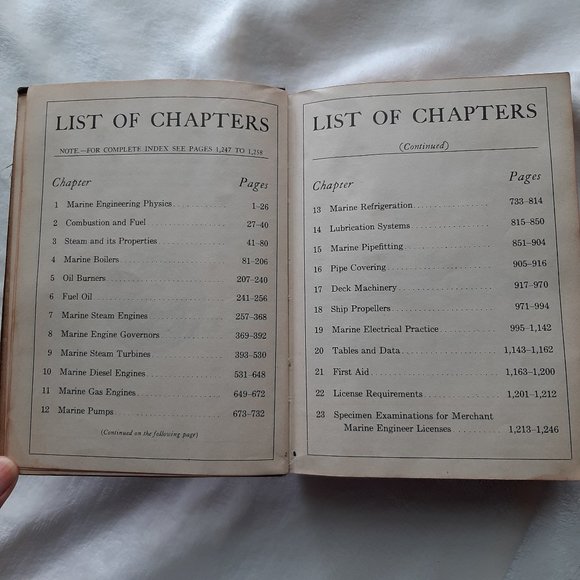 Vintage 1943 AUDELS Marine Engineers Handy Book - Picture 7 of 8